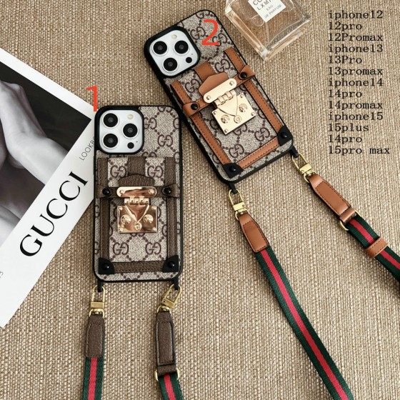 Trendy Branded Phone Cases for iPhone 16/15/14/13/12/11 Pro Max/Plus - Shockproof Phone Covers